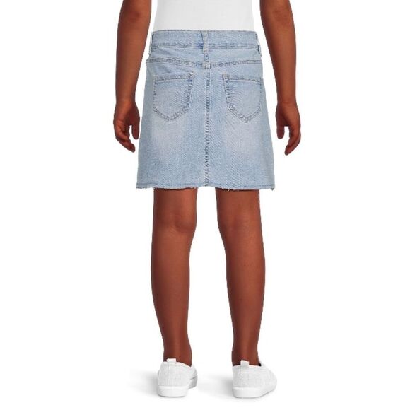 Girls Denim Distressed Skirts & Bermuda Vintage Straight High Rise Shorts Size L - Picture 12 of 15